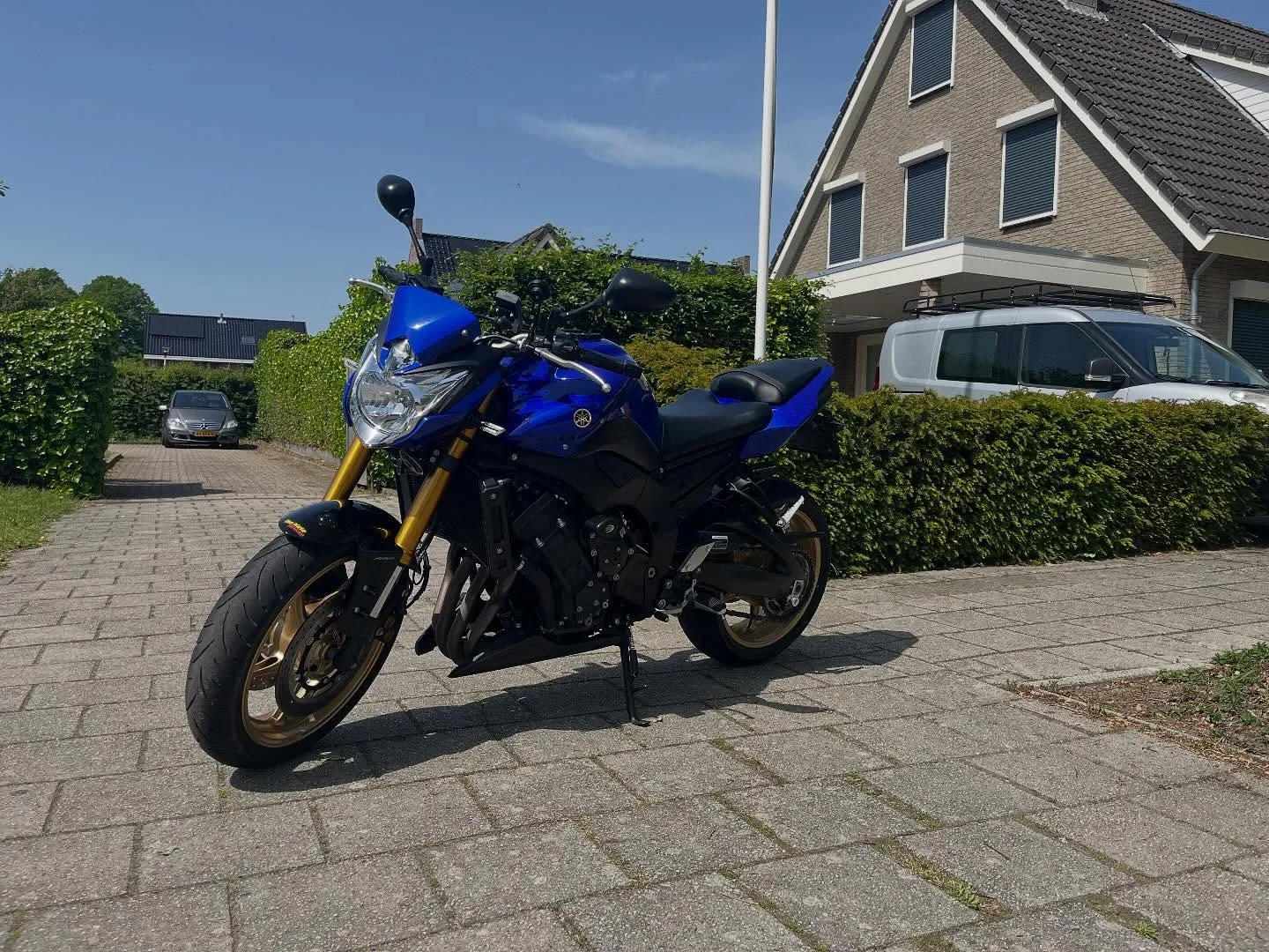 Auto detail na behandeling