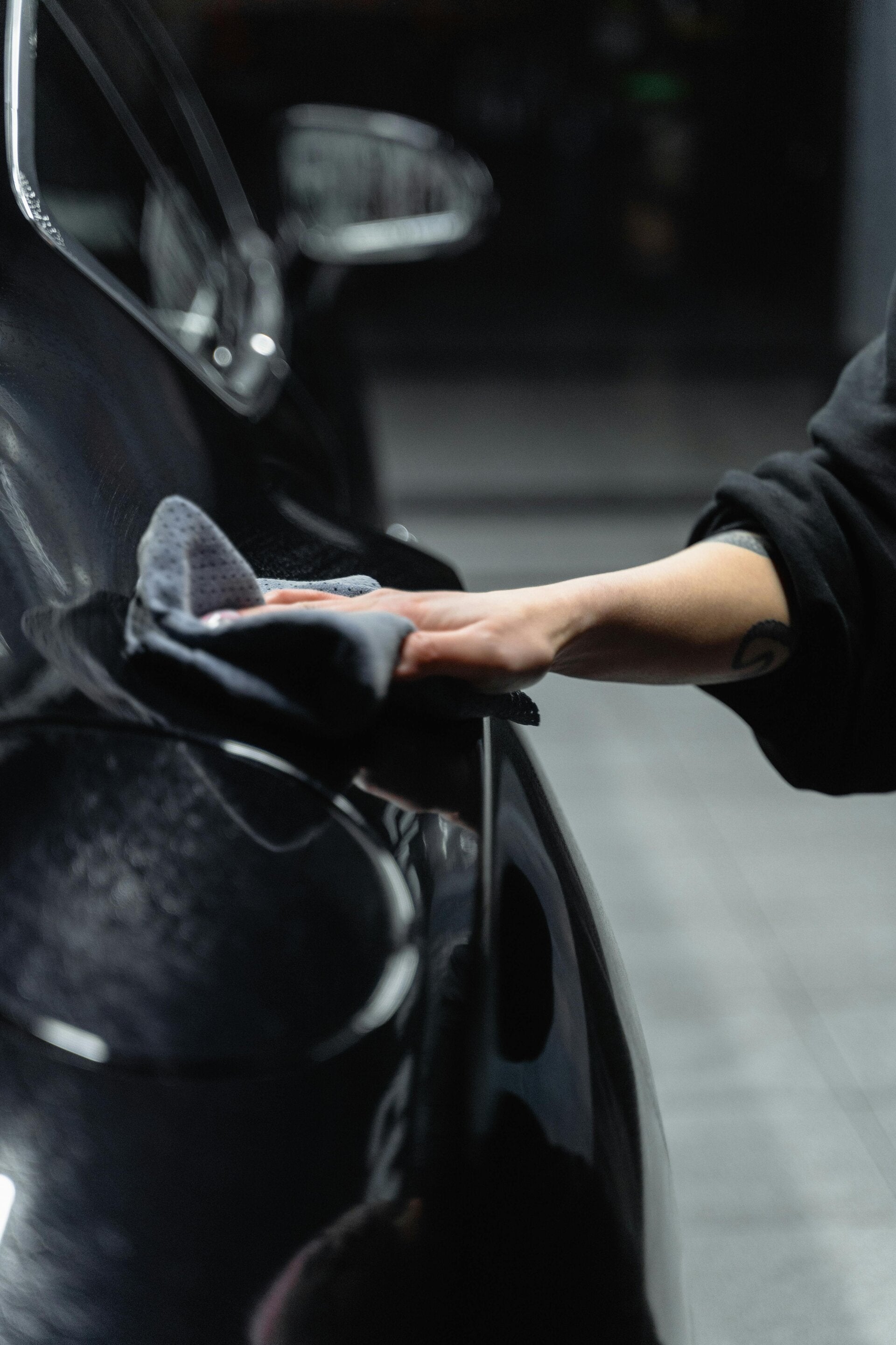 Detailing van een auto